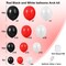 Red and Black Balloons,132pcs Red Black and White Balloons Garland Arch Kit (Red White & Black)